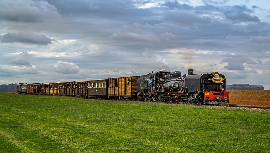 photo of steam train